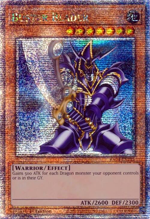 Buster Blader [RA04-EN115] Quarter Century Secret Rare | Gear Gaming Fayetteville