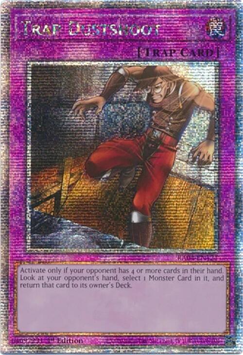 Trap Dustshoot [RA04-EN121] Quarter Century Secret Rare | Gear Gaming Fayetteville
