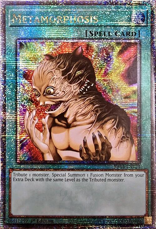 Metamorphosis [RA04-EN123] Quarter Century Secret Rare | Gear Gaming Fayetteville