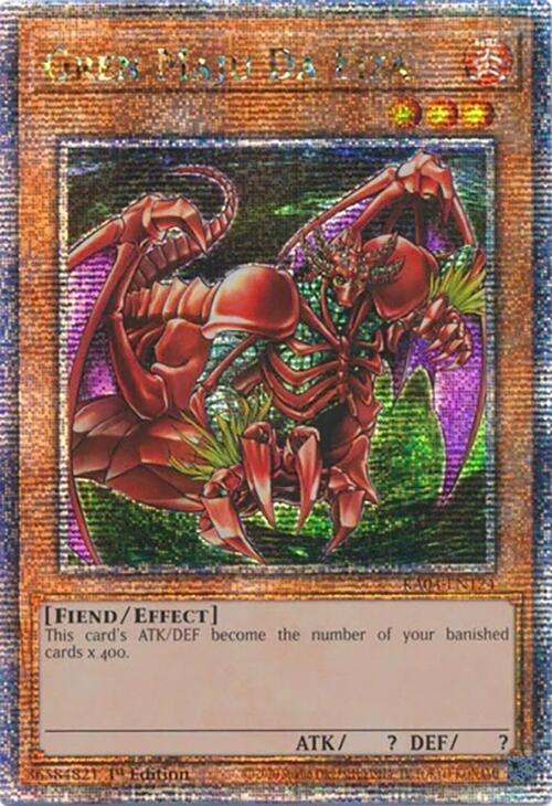 Gren Maju Da Eiza [RA04-EN124] Quarter Century Secret Rare | Gear Gaming Fayetteville