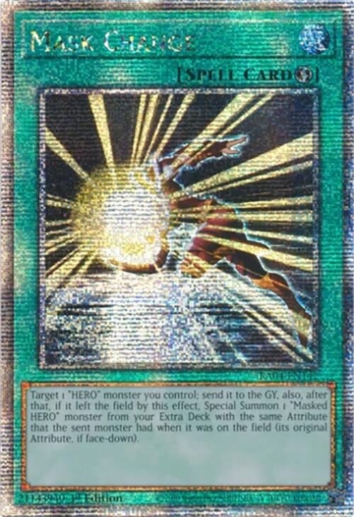 Mask Change [RA04-EN142] Quarter Century Secret Rare | Gear Gaming Fayetteville