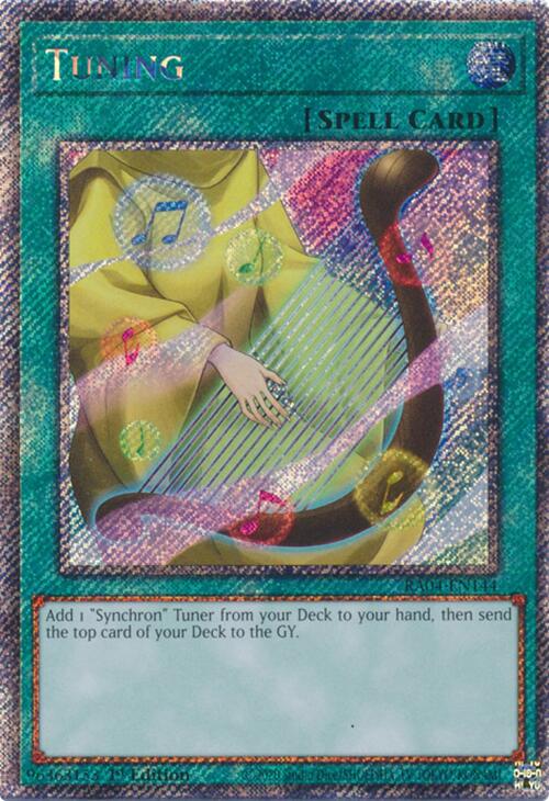 Tuning [RA04-EN144] Platinum Secret Rare | Gear Gaming Fayetteville