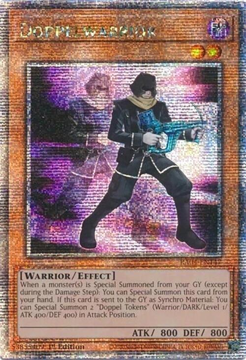 Doppelwarrior [RA04-EN147] Quarter Century Secret Rare | Gear Gaming Fayetteville