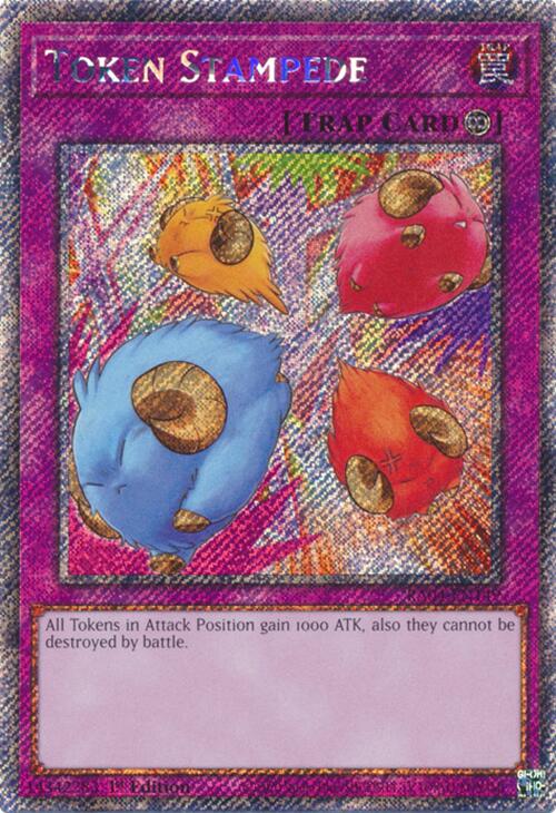 Token Stampede [RA04-EN149] Platinum Secret Rare | Gear Gaming Fayetteville