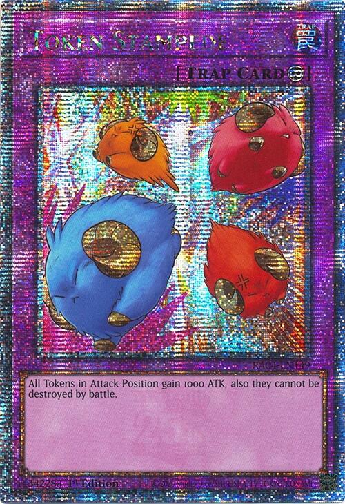 Token Stampede [RA04-EN149] Quarter Century Secret Rare | Gear Gaming Fayetteville