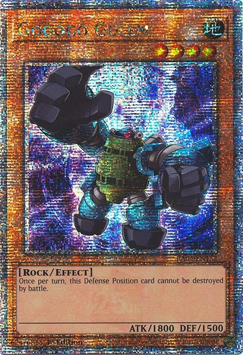 Gogogo Golem [RA04-EN152] Quarter Century Secret Rare | Gear Gaming Fayetteville