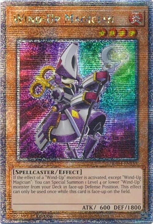 Wind-Up Magician [RA04-EN153] Quarter Century Secret Rare | Gear Gaming Fayetteville