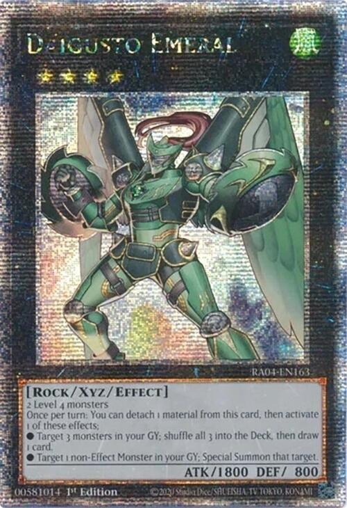 Daigusto Emeral [RA04-EN163] Quarter Century Secret Rare | Gear Gaming Fayetteville