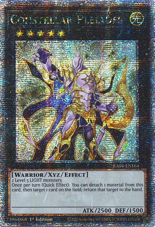 Constellar Pleiades [RA04-EN164] Quarter Century Secret Rare | Gear Gaming Fayetteville