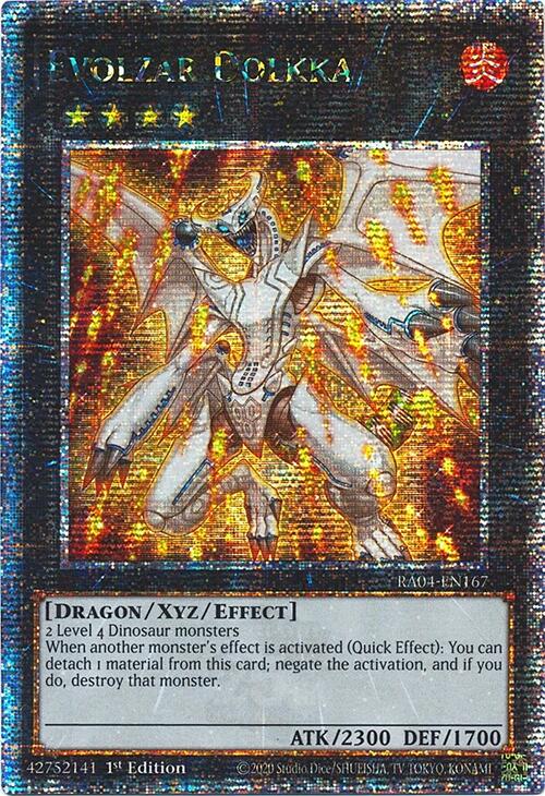 Evolzar Dolkka [RA04-EN167] Quarter Century Secret Rare | Gear Gaming Fayetteville