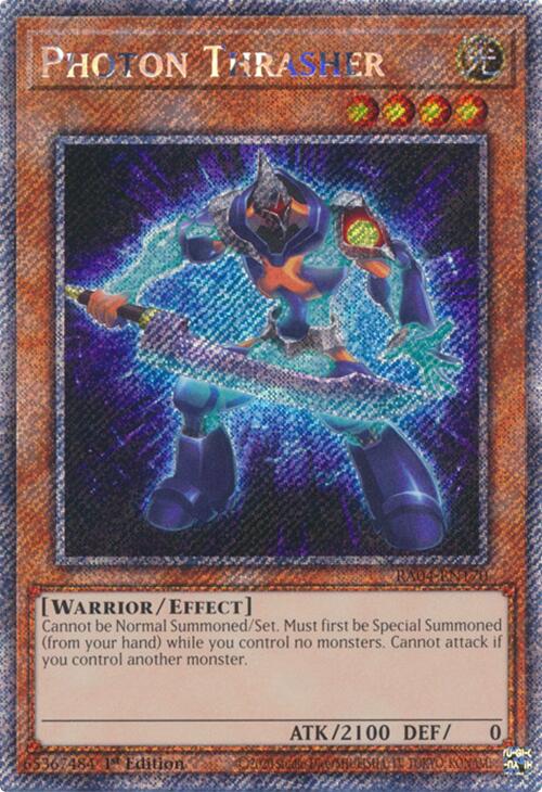 Photon Thrasher [RA04-EN170] Platinum Secret Rare | Gear Gaming Fayetteville