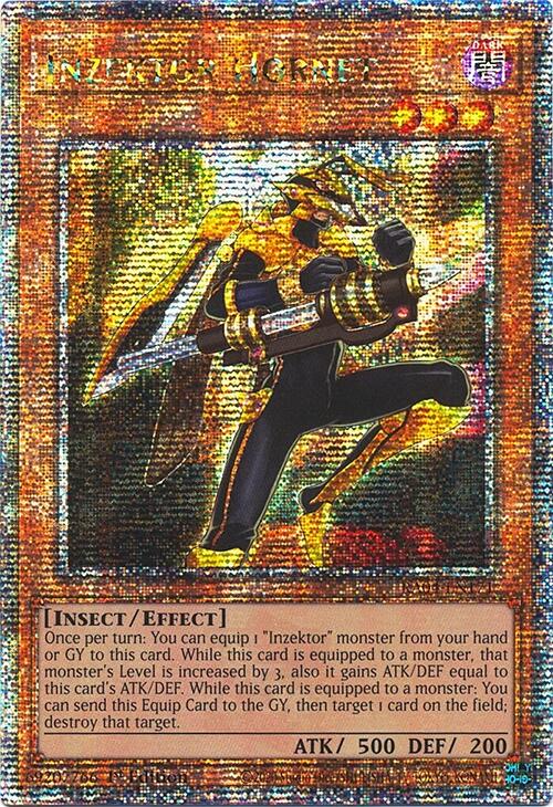 Inzektor Hornet [RA04-EN171] Quarter Century Secret Rare | Gear Gaming Fayetteville