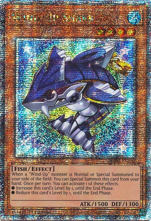 Wind-Up Shark [RA04-EN180] Quarter Century Secret Rare | Gear Gaming Fayetteville