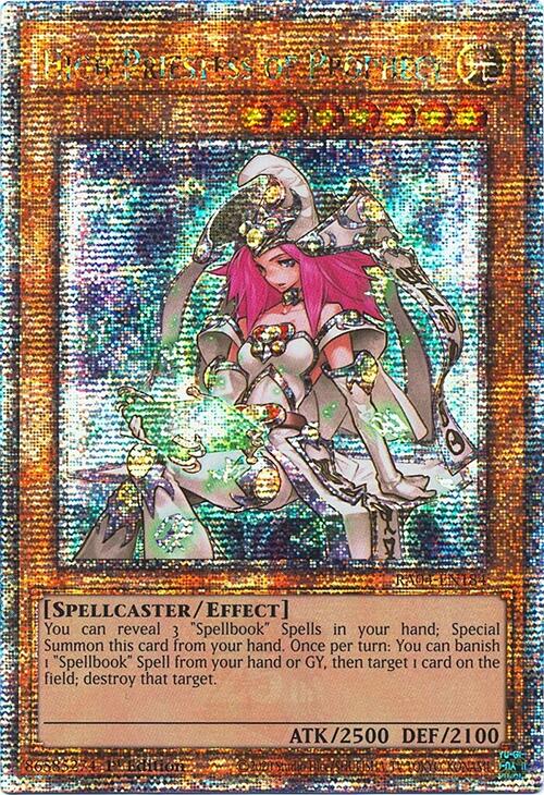 High Priestess of Prophecy [RA04-EN184] Quarter Century Secret Rare | Gear Gaming Fayetteville