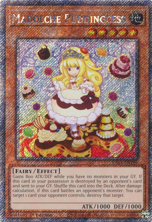 Madolche Puddingcess [RA04-EN186] Platinum Secret Rare | Gear Gaming Fayetteville
