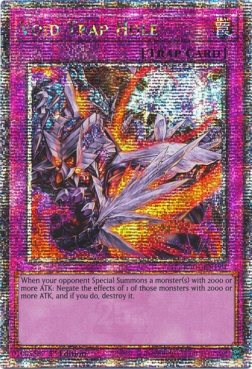 Void Trap Hole [RA04-EN190] Quarter Century Secret Rare | Gear Gaming Fayetteville