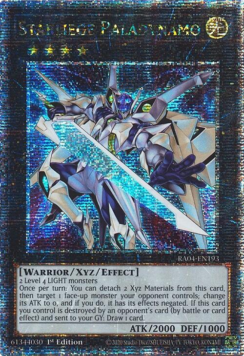 Starliege Paladynamo [RA04-EN193] Quarter Century Secret Rare | Gear Gaming Fayetteville
