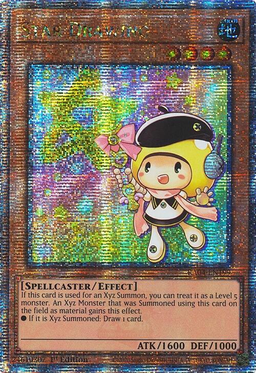 Star Drawing [RA04-EN199] Quarter Century Secret Rare | Gear Gaming Fayetteville