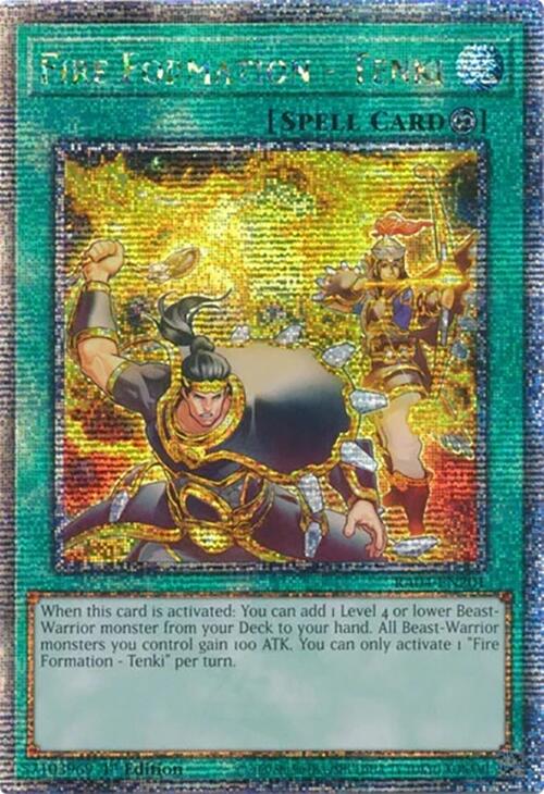 Fire Formation - Tenki [RA04-EN201] Quarter Century Secret Rare | Gear Gaming Fayetteville