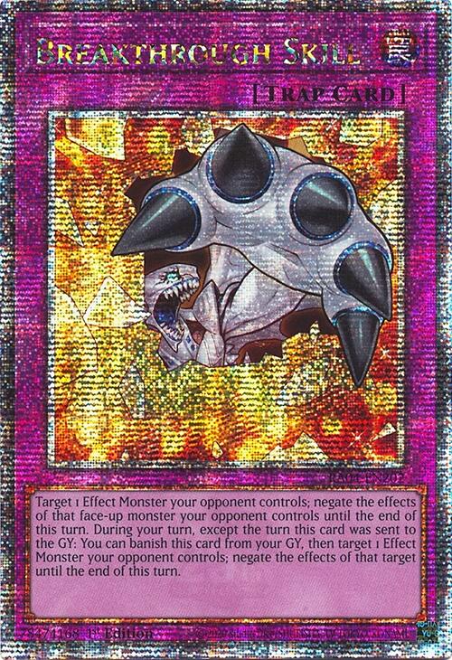 Breakthrough Skill [RA04-EN202] Quarter Century Secret Rare | Gear Gaming Fayetteville