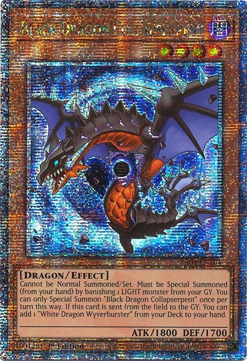 Black Dragon Collapserpent [RA04-EN204] Quarter Century Secret Rare | Gear Gaming Fayetteville