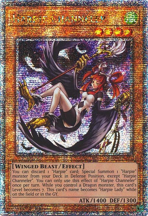 Harpie Channeler [RA04-EN207] Quarter Century Secret Rare | Gear Gaming Fayetteville
