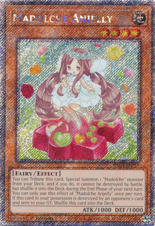 Madolche Anjelly [RA04-EN215] Platinum Secret Rare | Gear Gaming Fayetteville