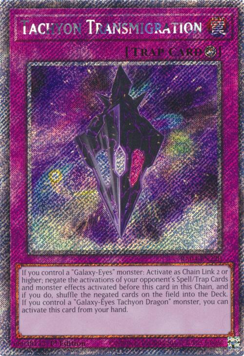 Tachyon Transmigration [RA04-EN220] Platinum Secret Rare | Gear Gaming Fayetteville