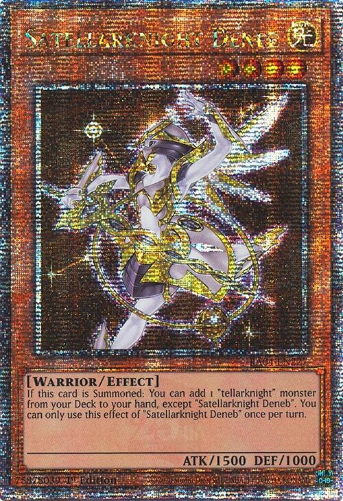 Satellarknight Deneb [RA04-EN227] Quarter Century Secret Rare | Gear Gaming Fayetteville