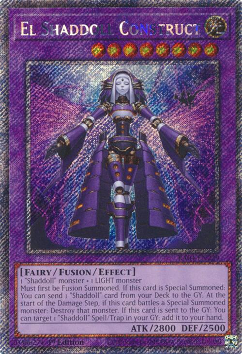 El Shaddoll Construct [RA04-EN229] Platinum Secret Rare | Gear Gaming Fayetteville
