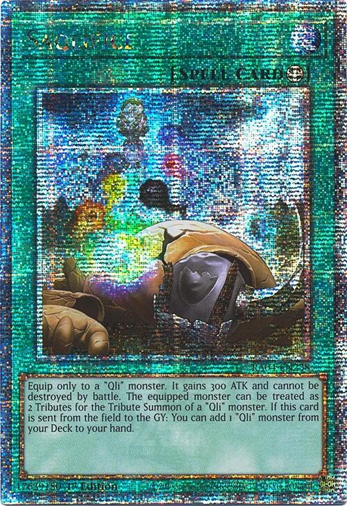 Saqlifice [RA04-EN238] Quarter Century Secret Rare | Gear Gaming Fayetteville