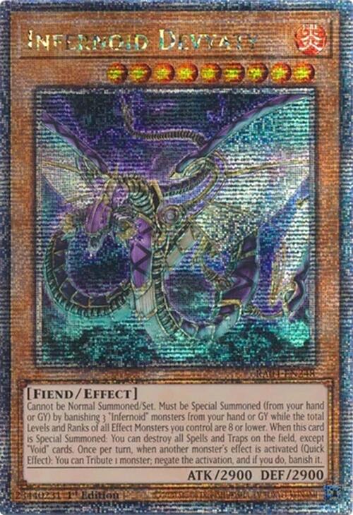 Infernoid Devyaty [RA04-EN248] Quarter Century Secret Rare | Gear Gaming Fayetteville