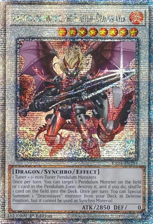 Ignister Prominence, the Blasting Dracoslayer [RA04-EN253] Quarter Century Secret Rare | Gear Gaming Fayetteville