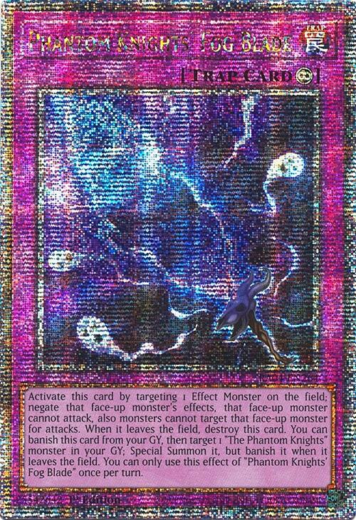 Phantom Knights' Fog Blade [RA04-EN264] Quarter Century Secret Rare | Gear Gaming Fayetteville