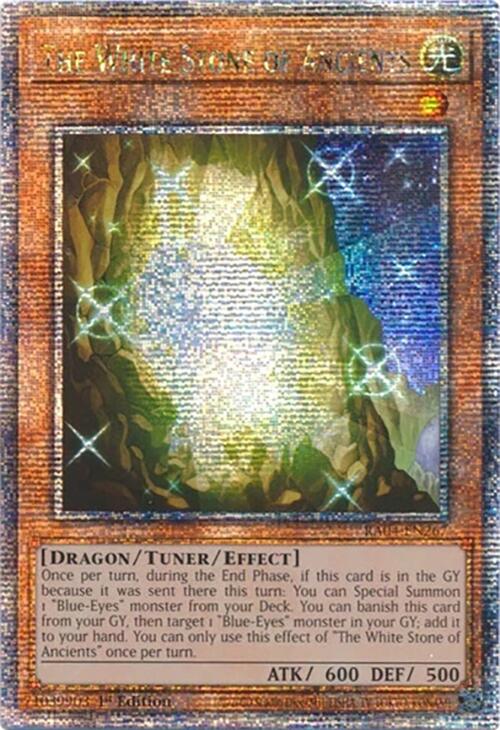 The White Stone of Ancients [RA04-EN267] Quarter Century Secret Rare | Gear Gaming Fayetteville