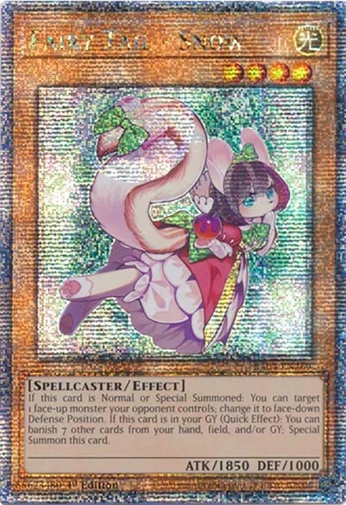 Fairy Tail - Snow [RA04-EN269] Quarter Century Secret Rare | Gear Gaming Fayetteville