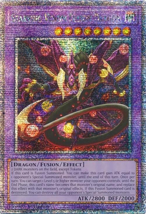 Starving Venom Fusion Dragon [RA04-EN272] Quarter Century Secret Rare | Gear Gaming Fayetteville