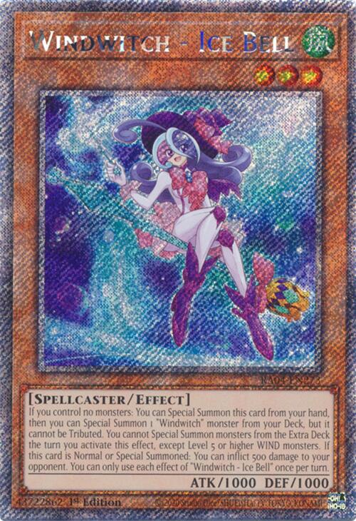 Windwitch - Ice Bell [RA04-EN273] Platinum Secret Rare | Gear Gaming Fayetteville