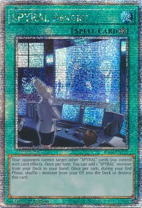 SPYRAL Resort [RA04-EN277] Quarter Century Secret Rare | Gear Gaming Fayetteville