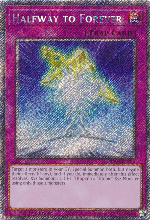 Halfway to Forever [RA04-EN285] Platinum Secret Rare | Gear Gaming Fayetteville
