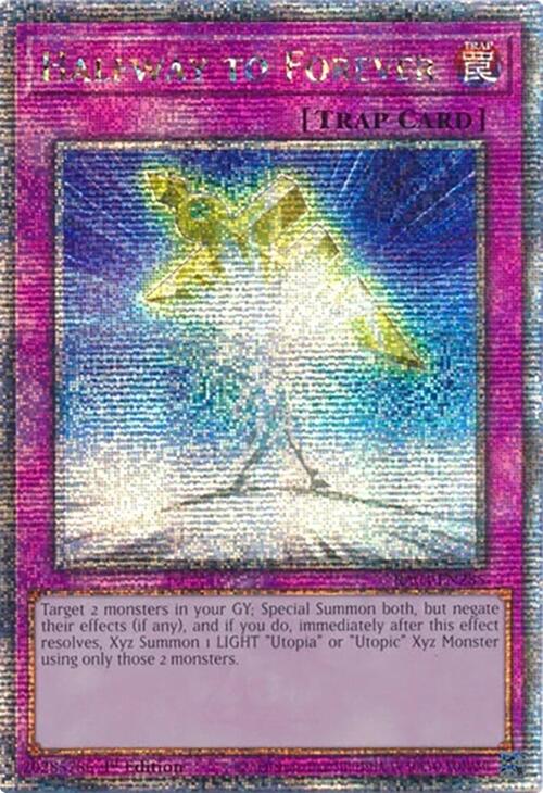 Halfway to Forever [RA04-EN285] Quarter Century Secret Rare | Gear Gaming Fayetteville