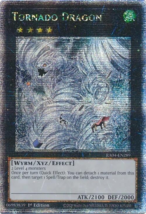 Tornado Dragon [RA04-EN289] Quarter Century Secret Rare | Gear Gaming Fayetteville