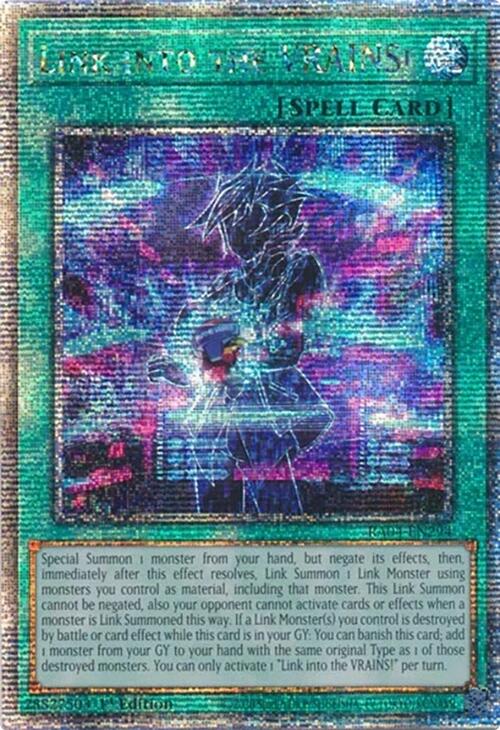 Link into the VRAINS! [RA04-EN294] Quarter Century Secret Rare | Gear Gaming Fayetteville