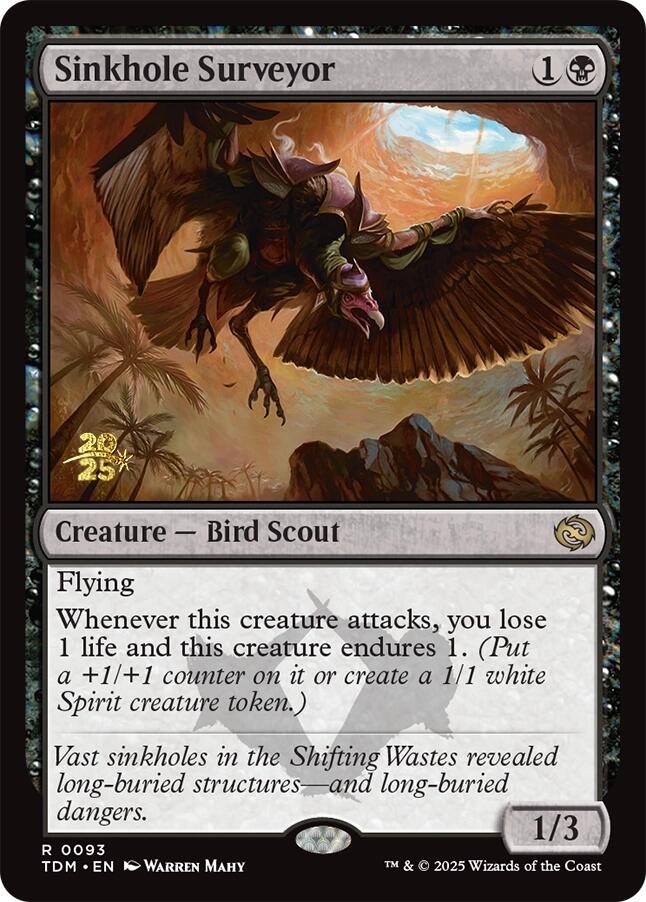 Sinkhole Surveyor [Tarkir: Dragonstorm Prerelease Promos] | Gear Gaming Fayetteville