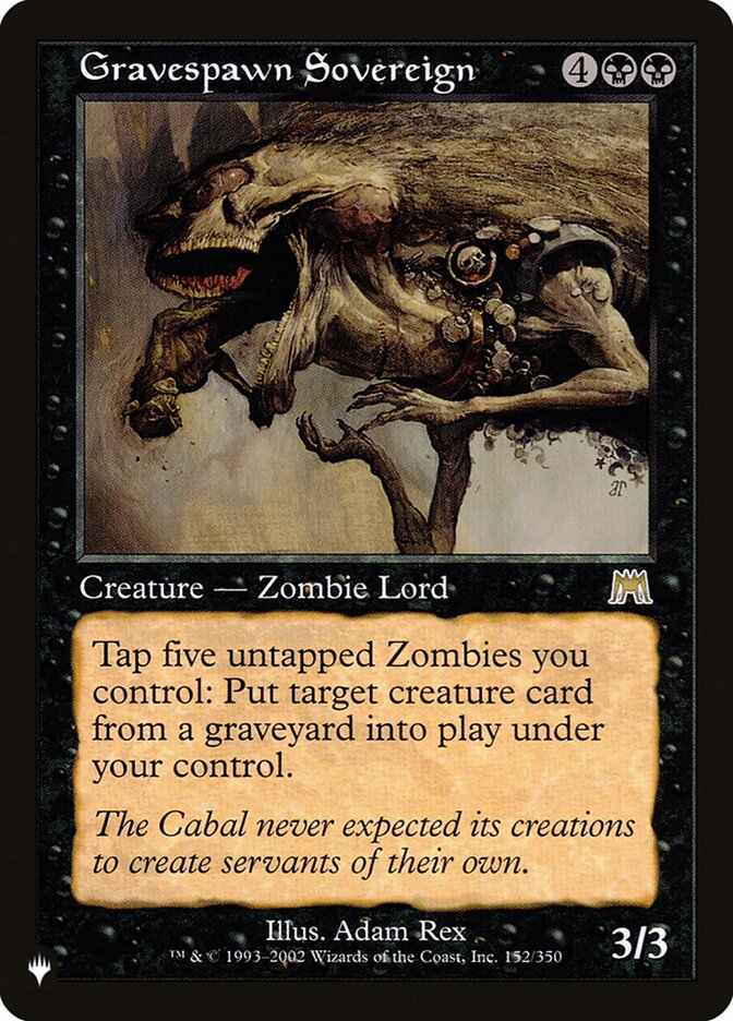 Gravespawn Sovereign [The List] | Gear Gaming Fayetteville
