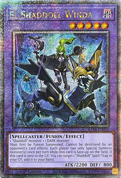 El Shaddoll Winda [RA04-EN052] Quarter Century Secret Rare | Gear Gaming Fayetteville