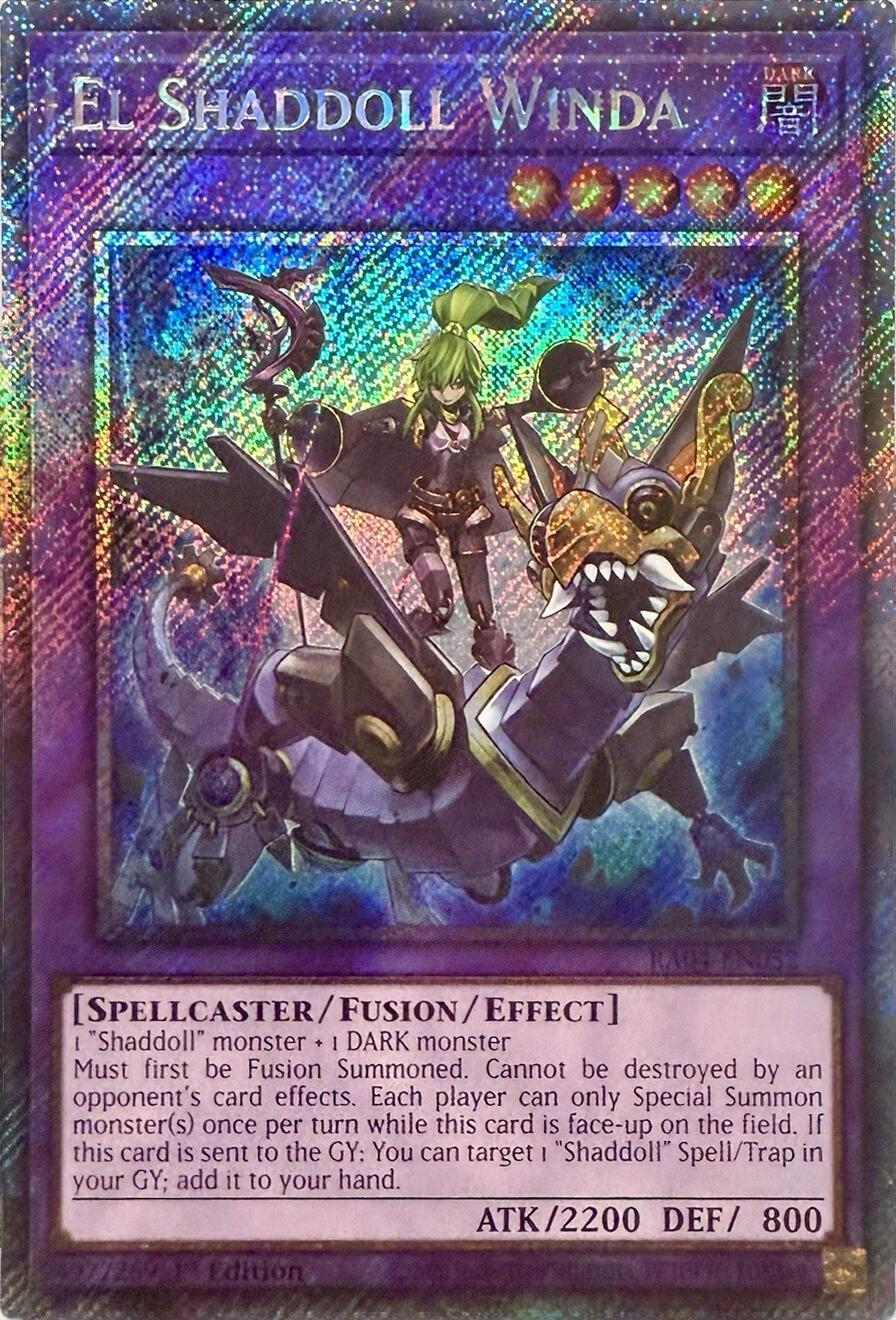 El Shaddoll Winda [RA04-EN052] Platinum Secret Rare | Gear Gaming Fayetteville