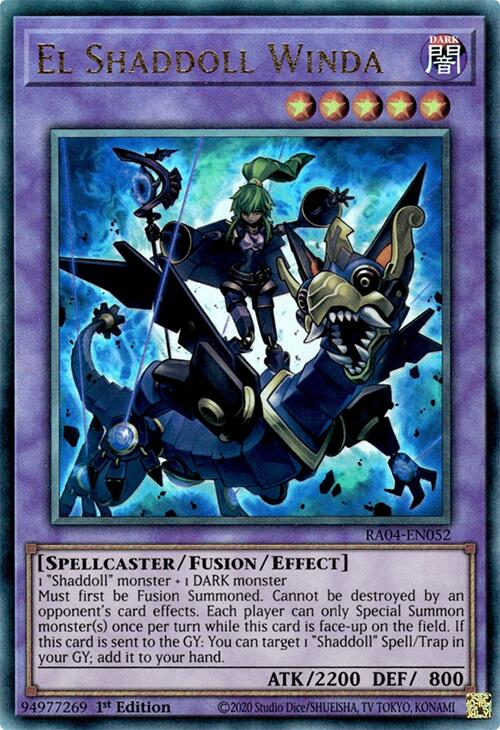 El Shaddoll Winda [RA04-EN052] Prismatic Ultimate Rare | Gear Gaming Fayetteville