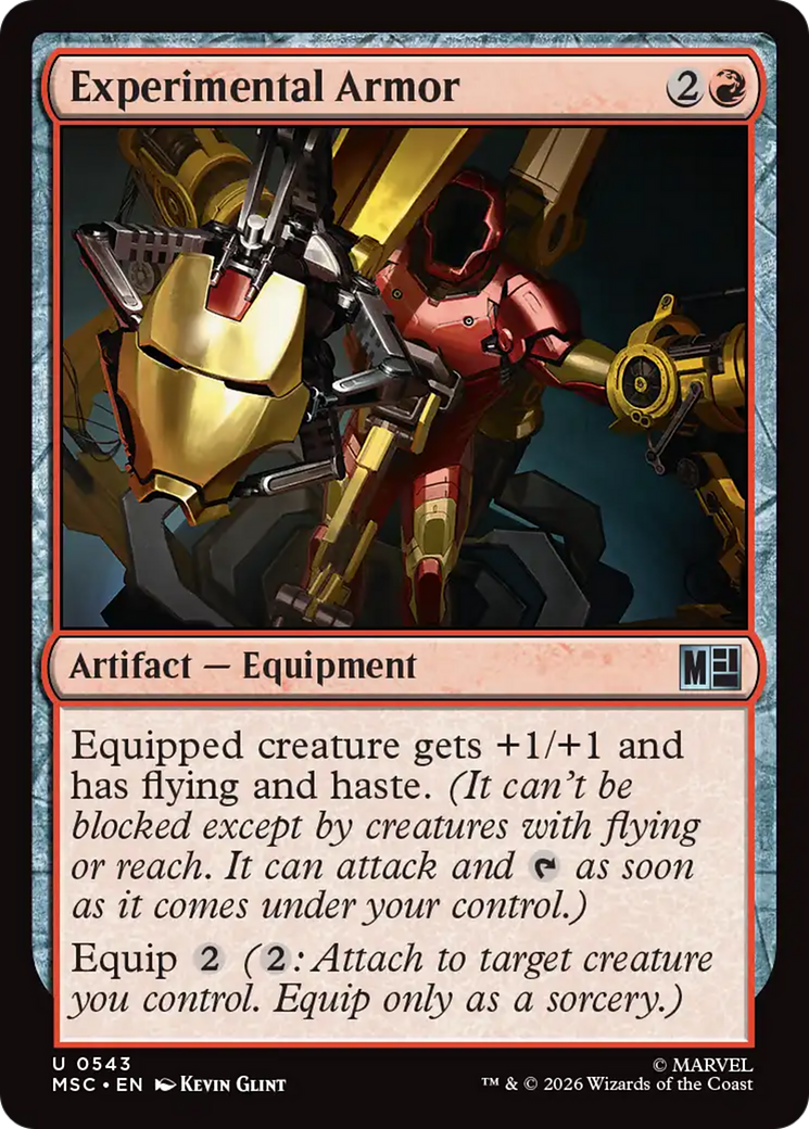 Experimental Armor [Marvel Super Heroes Commander] | Gear Gaming Fayetteville