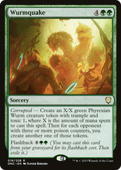 Wurmquake [Phyrexia: All Will Be One Commander] | Gear Gaming Fayetteville